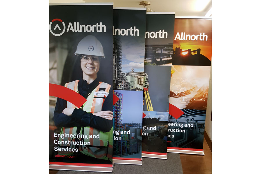 33.5"x 79" premium retractable banner