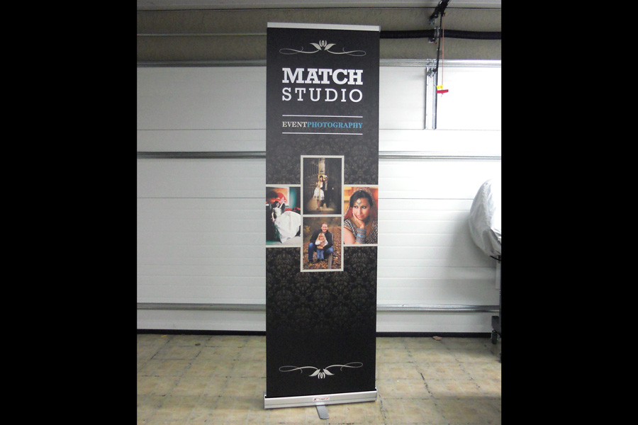 24"x 79" standard retractable banner