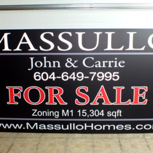 48" x 96" 10 mm coroplast, matte laminated